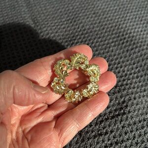 Gold Vintage Brooch